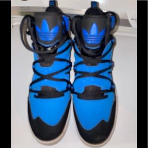 Adidas high top basketball sneakers vintage new without box